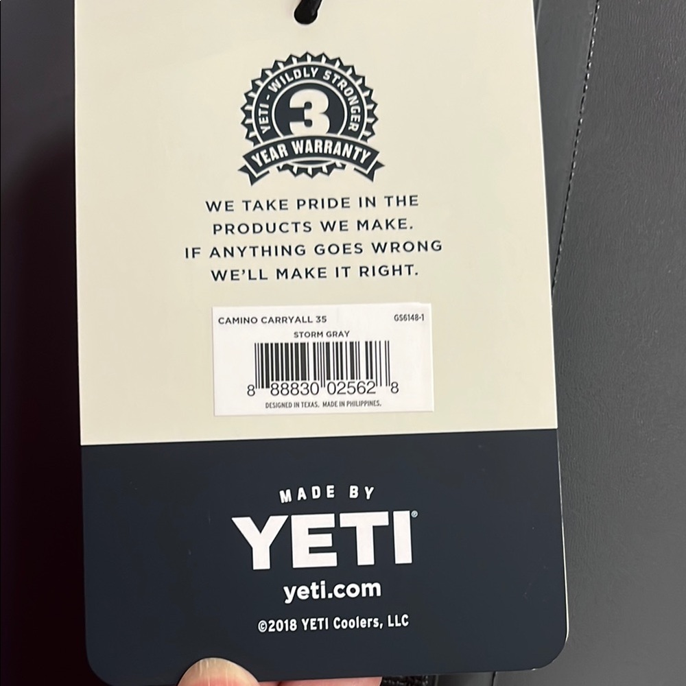 Yeti Camino Carryall Gray Tote - Picture 2 of 3